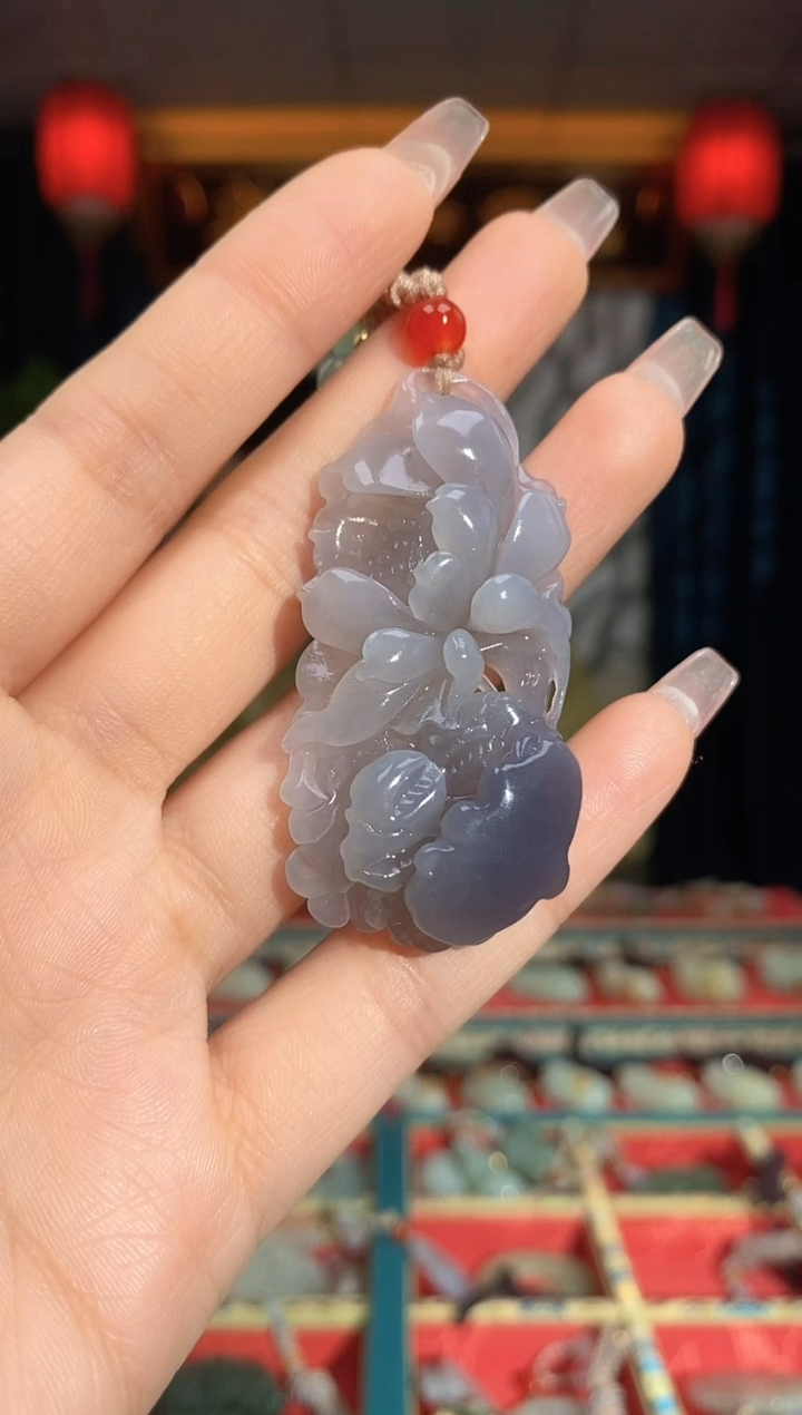 【闪购商品】和田玉颈饰未镶嵌花花