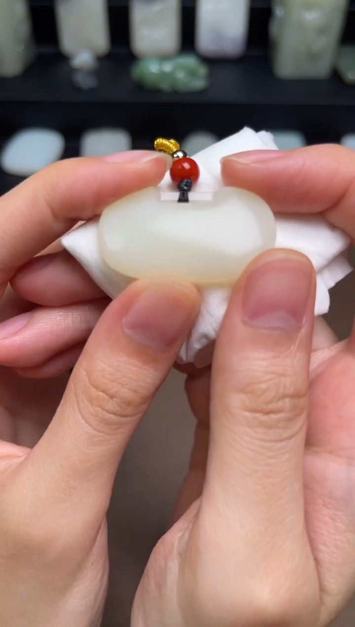 和田玉未镶嵌颈饰22