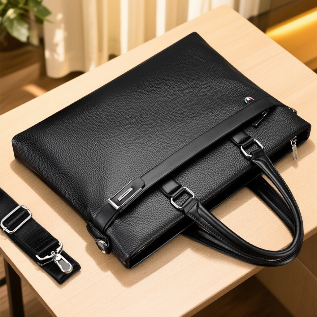 巨森袋鼠男包商务公文包手提包男款包包男单肩包休闲钱包男士男款