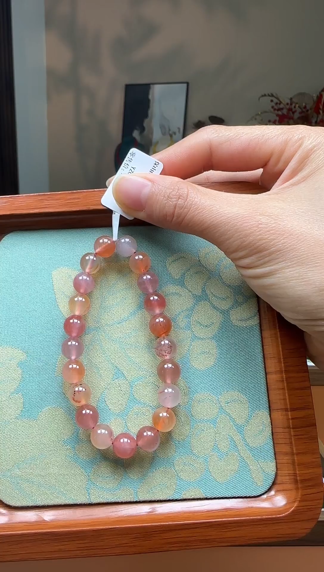 【闪购商品】南红玛瑙手链未镶嵌天然南红9m/yz01637多样性发货