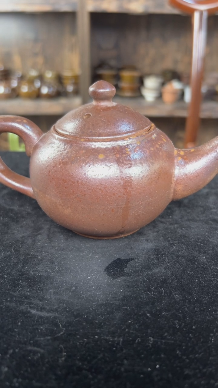 喵*～微瑕裸烧泡茶壶