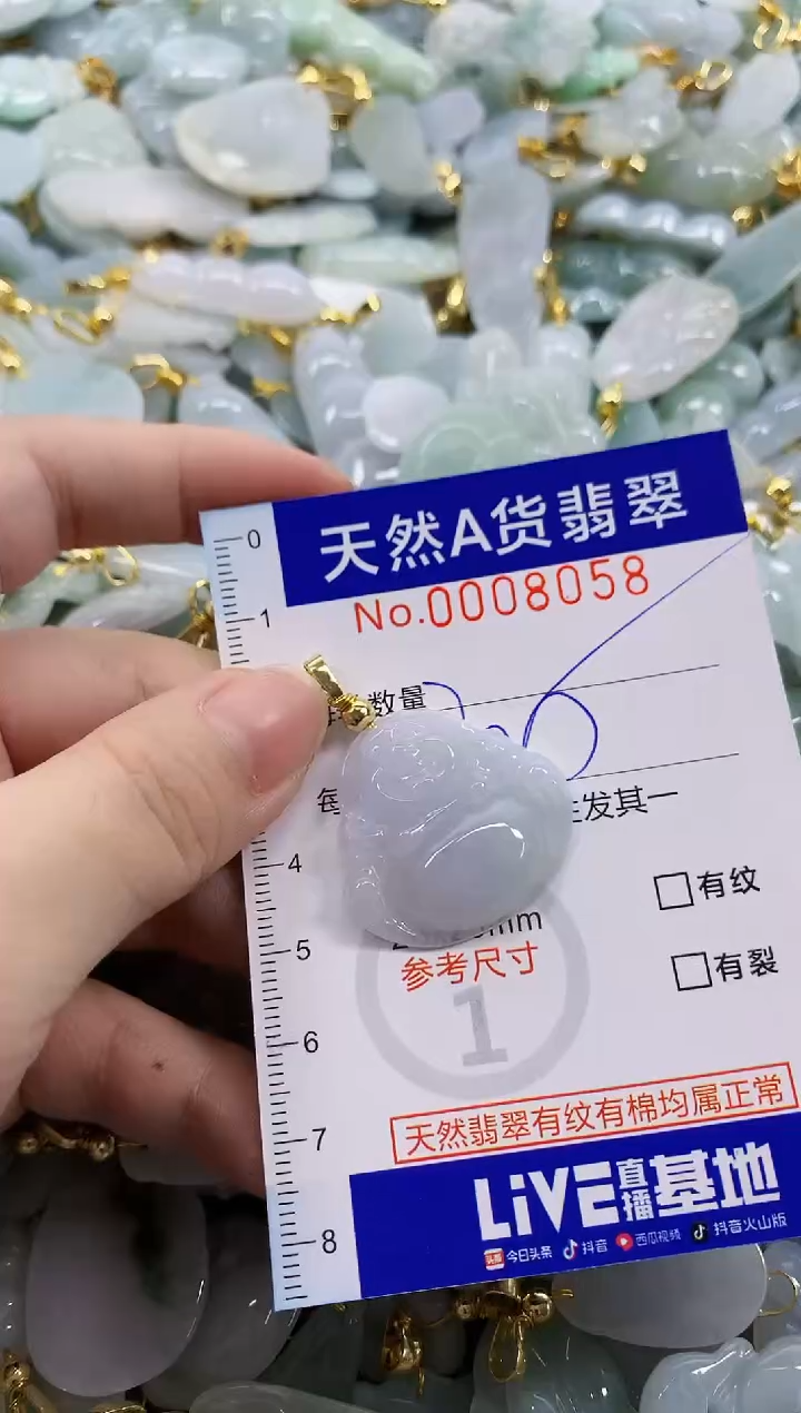 颈饰未镶嵌翡翠天然A货翡翠