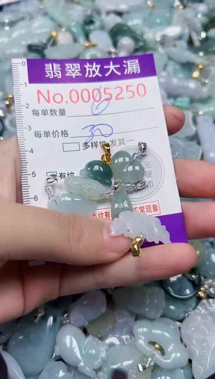 颈饰未镶嵌翡翠5250