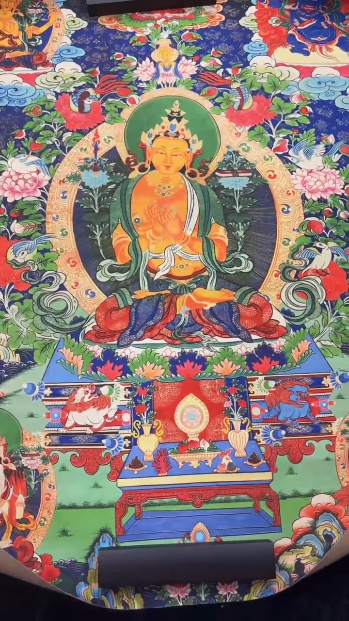 装裱画唐卡藏艺阁高端绘画作品TK16060