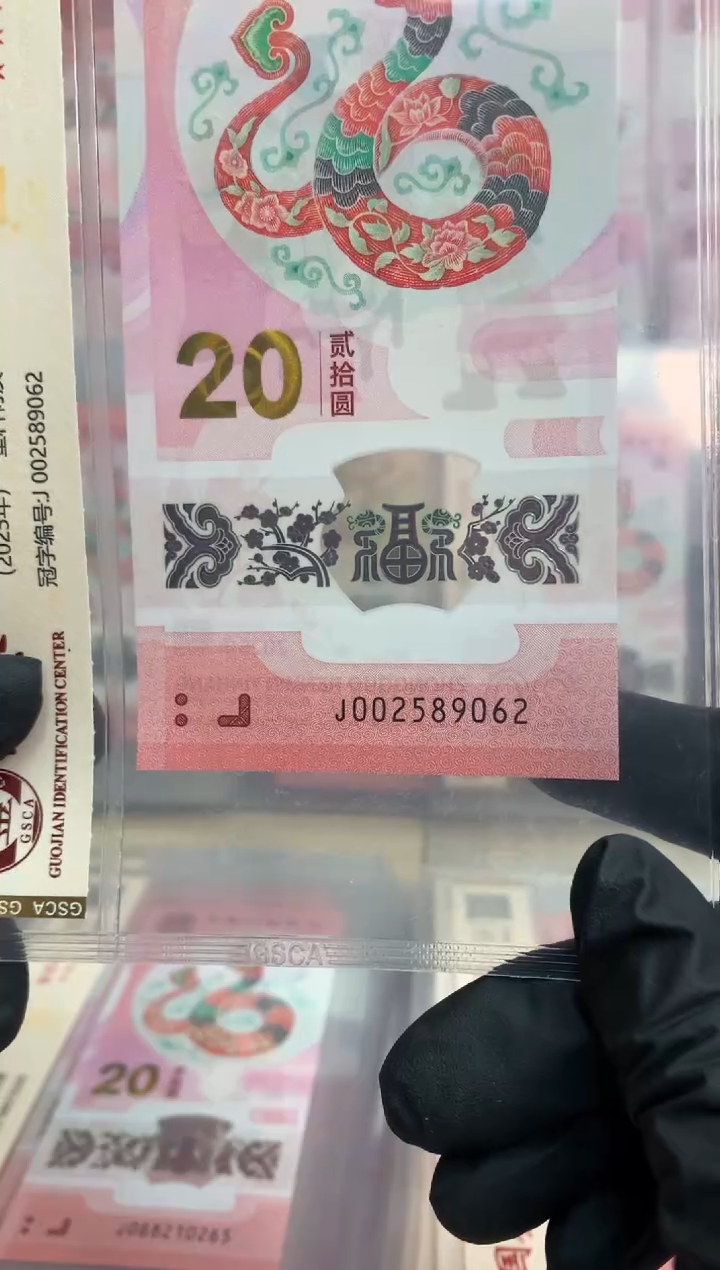 【闪购商品】塑料蛇钞 真钞【单张】9062