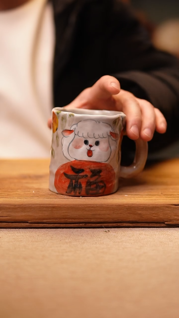 【闪购商品】@@陶园瓷舍@@纯手工手绘@高温釉下彩