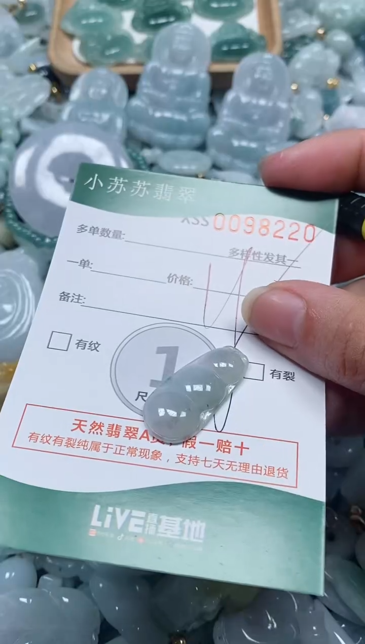 【闪购商品】翡翠颈饰未镶嵌闪购商品0098220