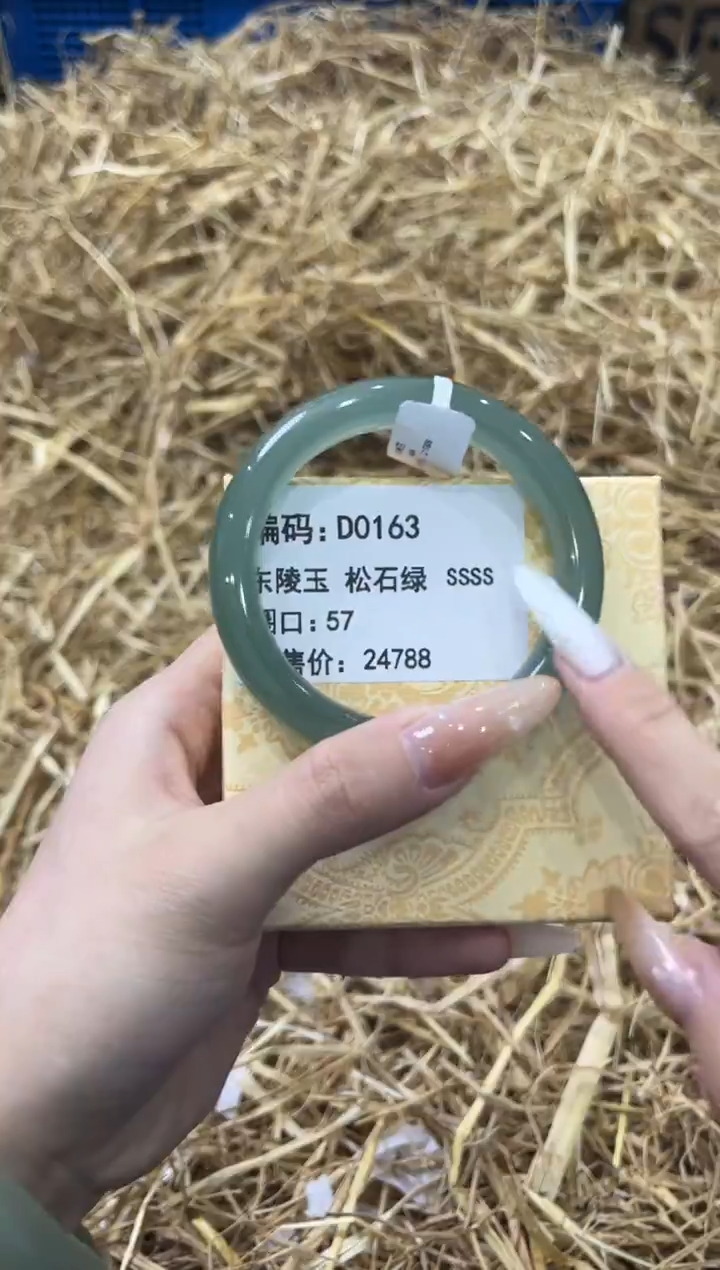 未镶嵌手镯石英质玉D0163