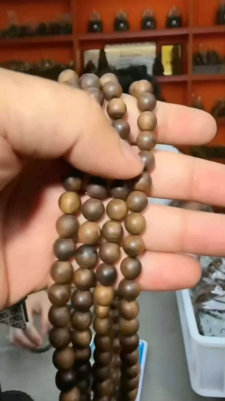 沉香手串23号长串文莱38g0.8多样性发一