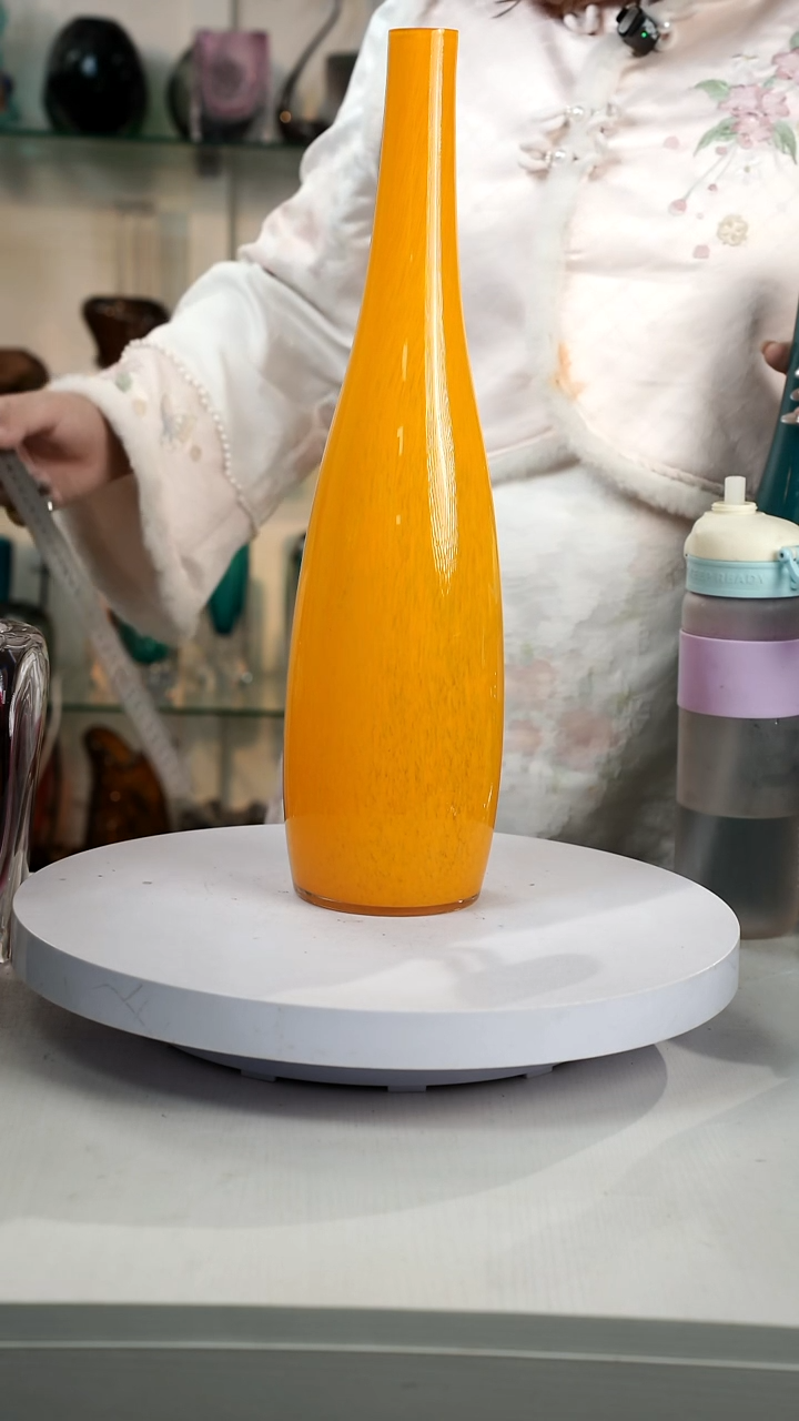 【闪购商品】琉璃【弘扬】高轻奢琉璃花器微瑕福利高47