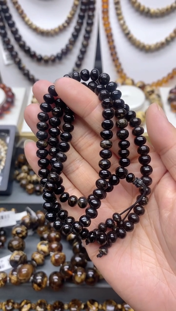 【闪购商品】琥珀颈饰未镶嵌6琥珀