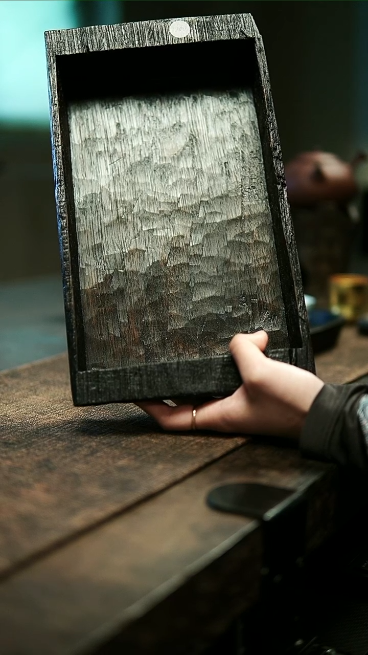 【闪购商品】赤具木胎大漆收纳盒