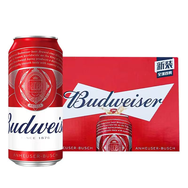 百威Budweiser啤酒 500ml*12