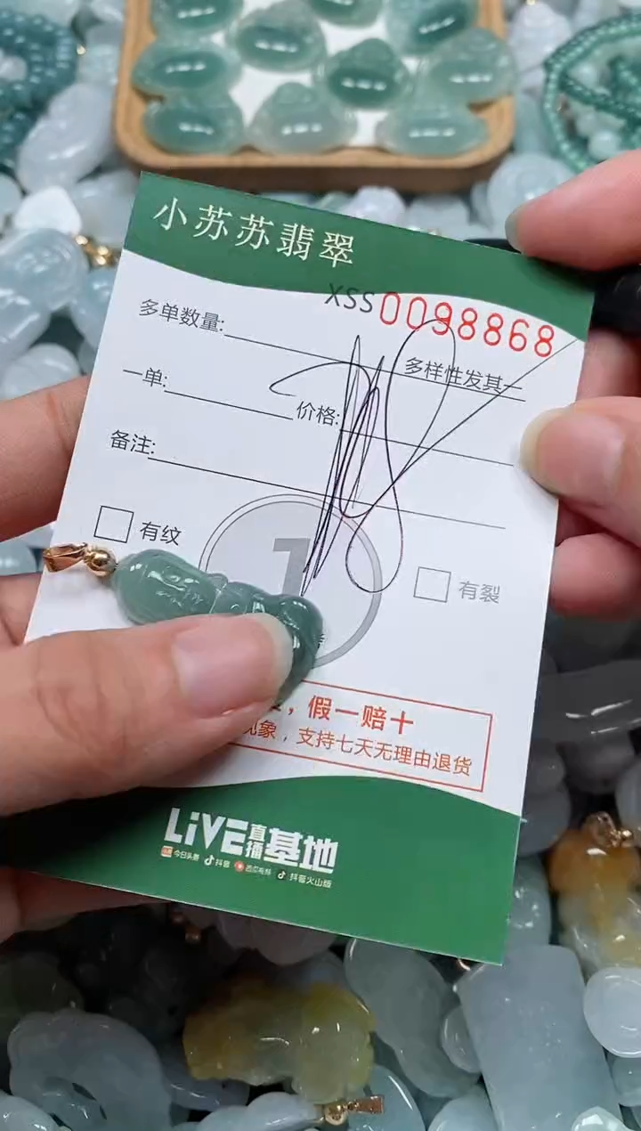 【闪购商品】翡翠颈饰未镶嵌闪购商品0098868