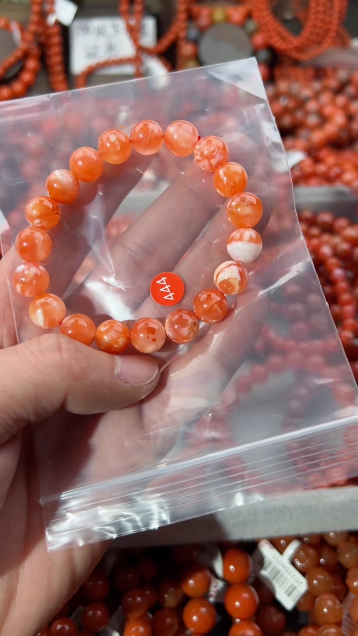 【闪购商品】南红玛瑙手串未镶嵌10