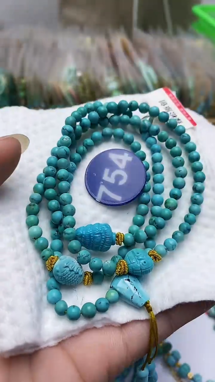 【闪购商品】绿松石项链未镶嵌754