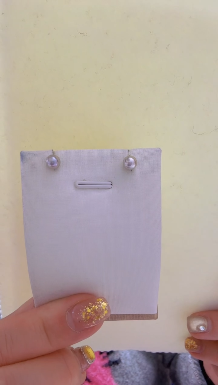 【闪购商品】海水珍珠耳饰未镶嵌akoya真多麻圆5mm+S925银耳钉