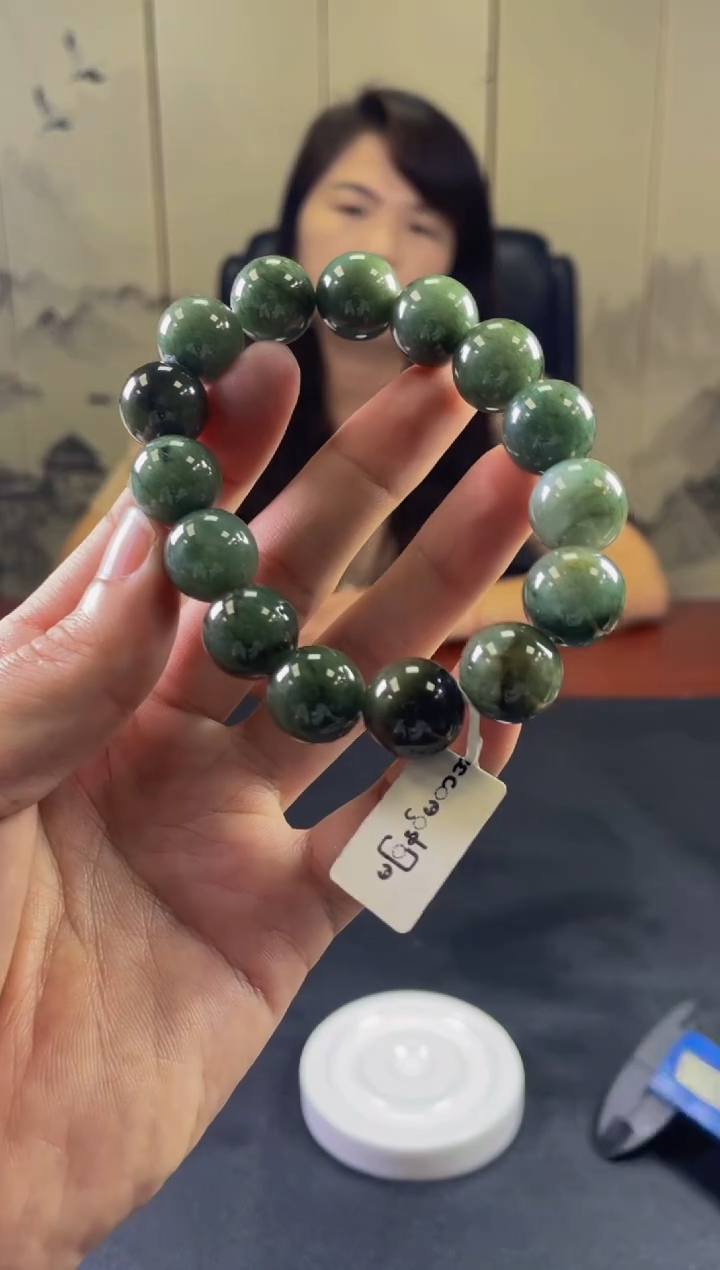 未镶嵌手链翡翠珠串 拍一发一