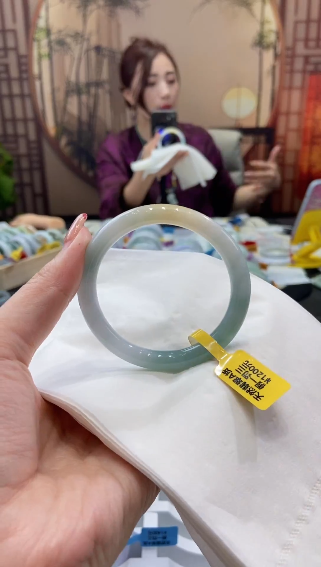 【闪购商品】翡翠手镯未镶嵌00008501