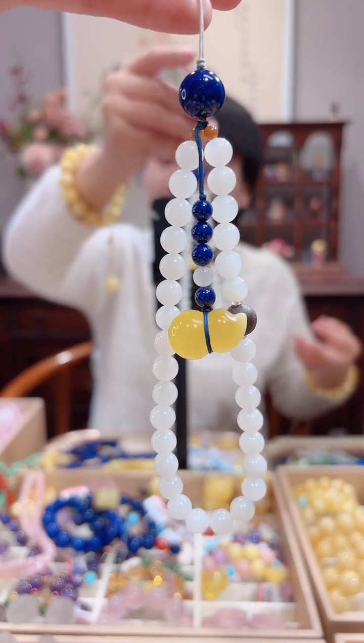 【闪购商品】和田玉手链未镶嵌设计款珠串