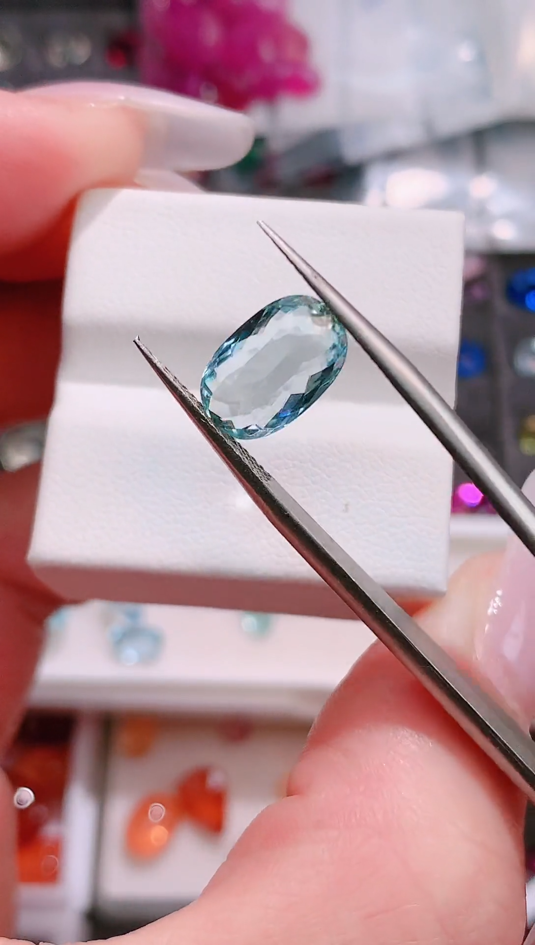 裸石海蓝宝石2.12ct