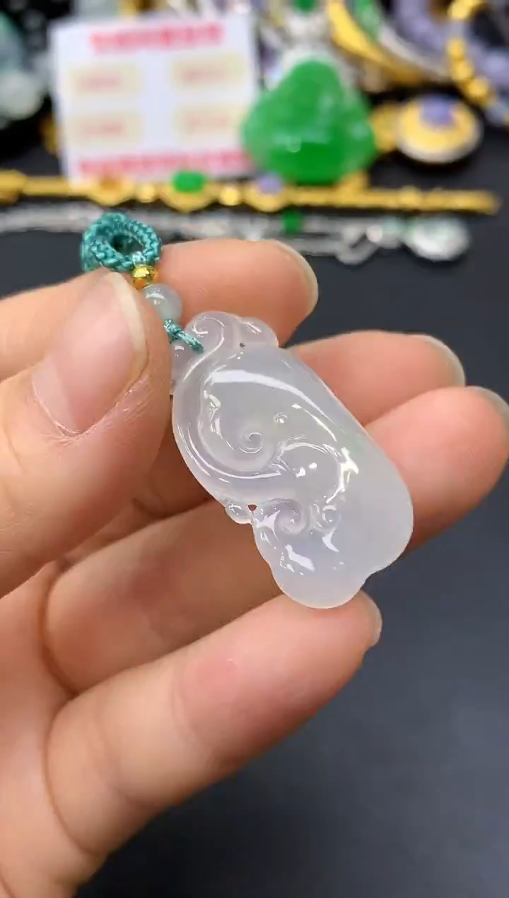 颈饰未镶嵌翡翠41-中国好珍宝