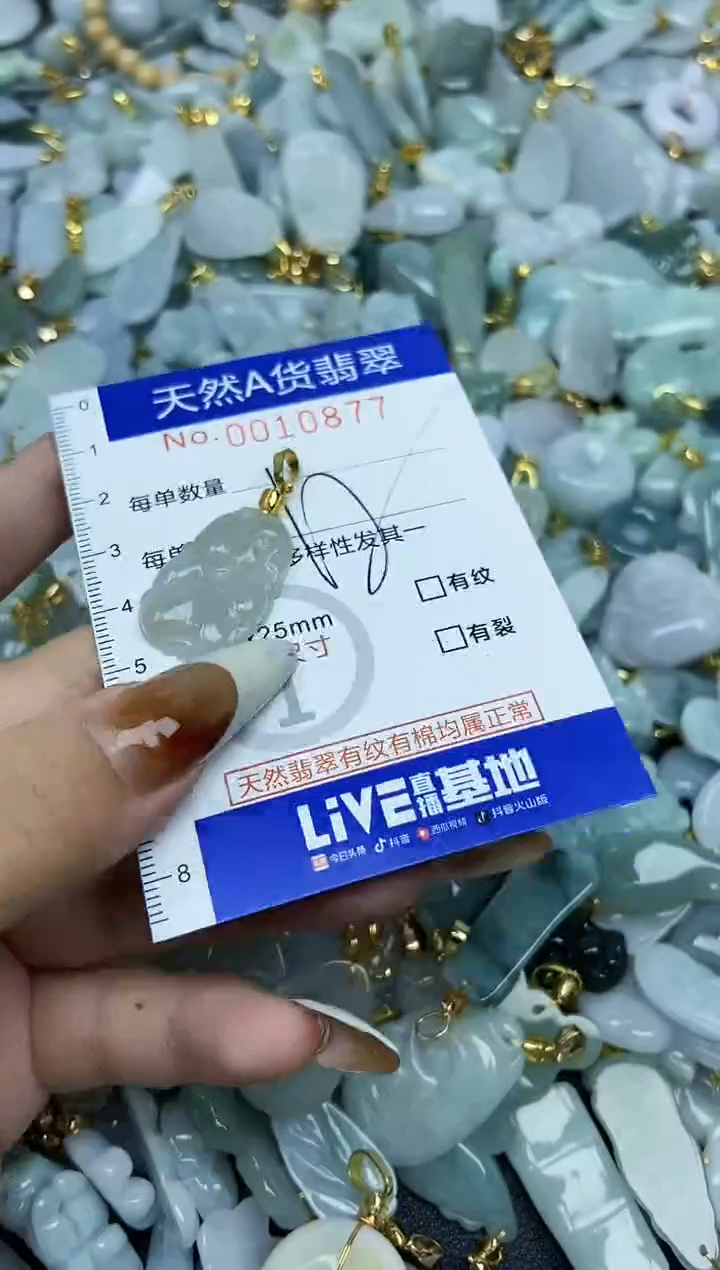 【闪购商品】翡翠颈饰未镶嵌天然A货翡翠