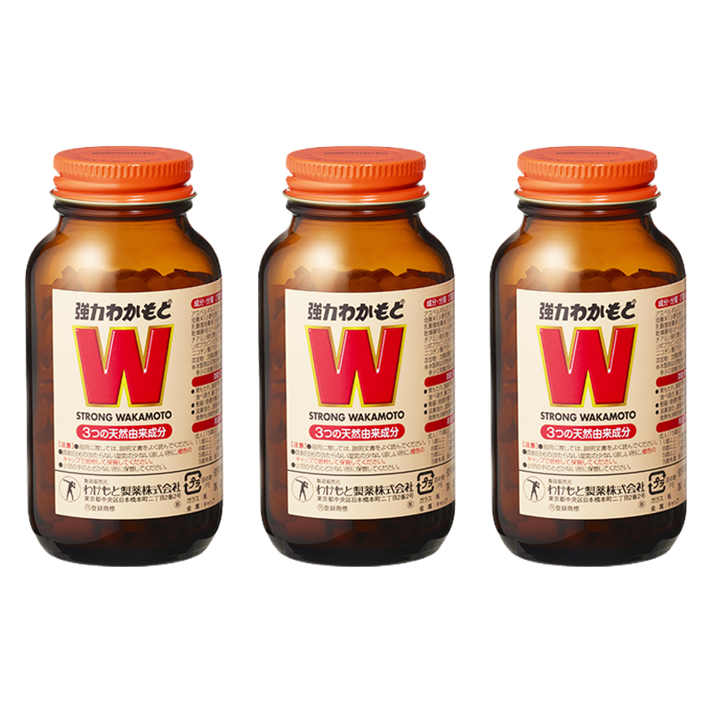 【3瓶特惠】WAKAMOTO若素 健胃整肠酵素益生菌片1000粒*3瓶