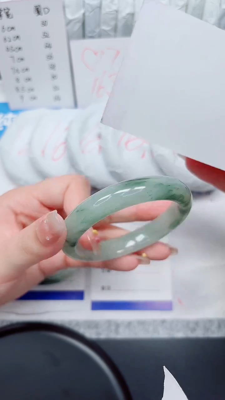 石英质玉手镯未镶嵌14-54.9