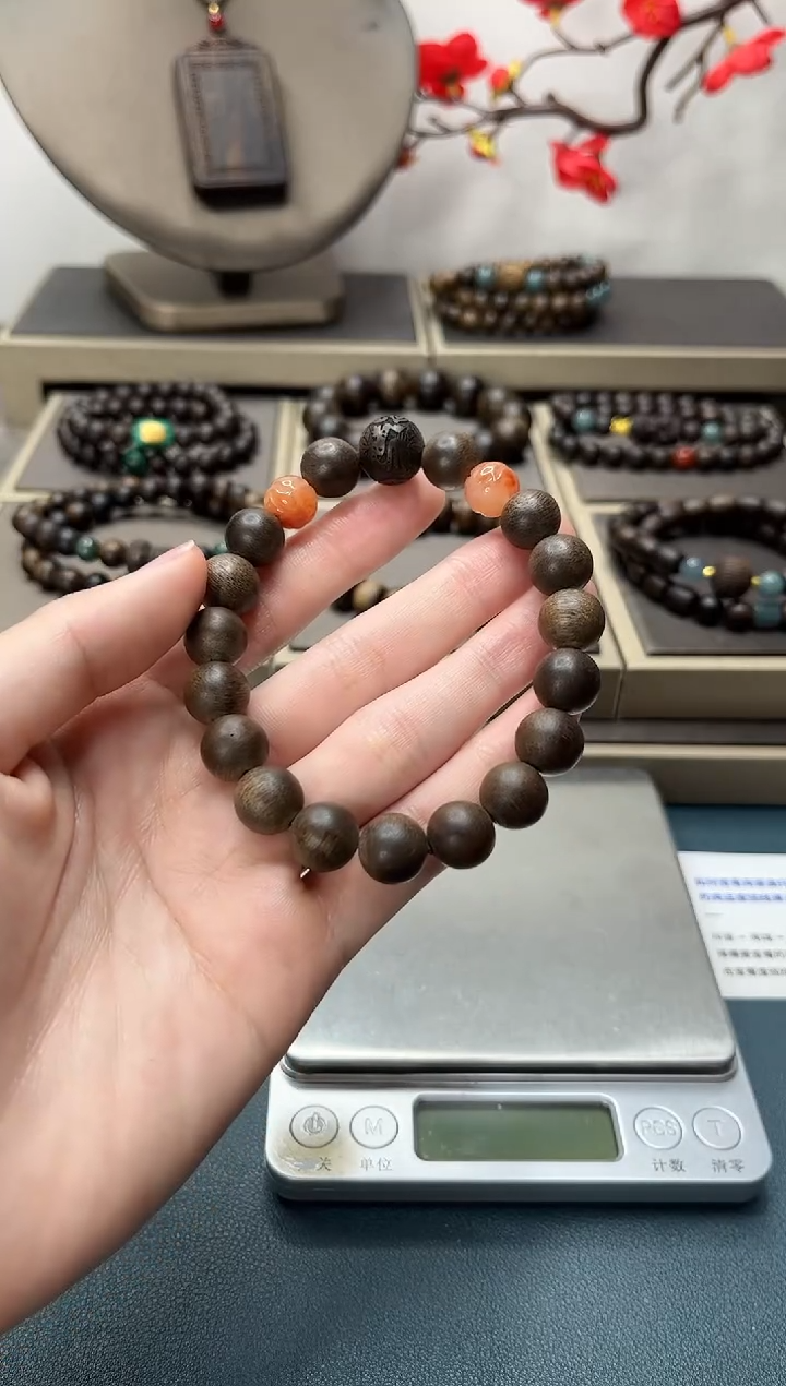 【闪购商品】沉香手串文莱沉香高油老料10mm单圈男女款