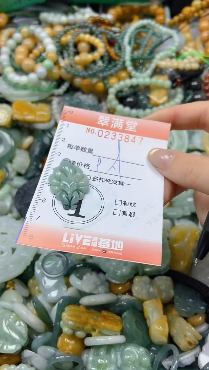 未镶嵌挂件翡翠闪购0233847