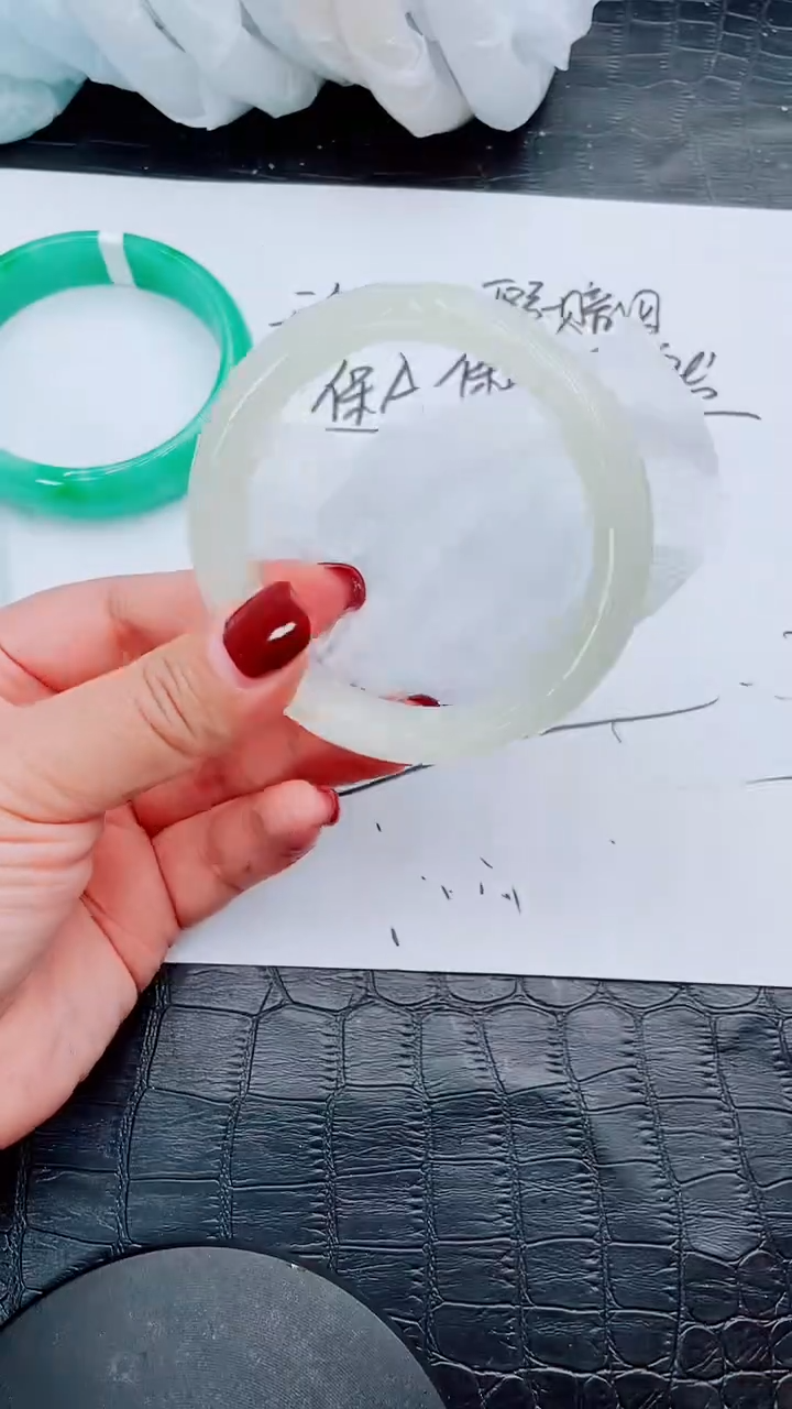 【闪购商品】石英质玉手镯未镶嵌R181-60-6