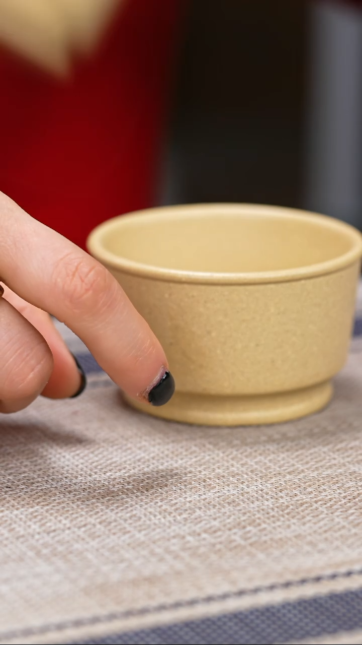 【闪购商品】紫砂茶壶本山绿泥 宽口杯 