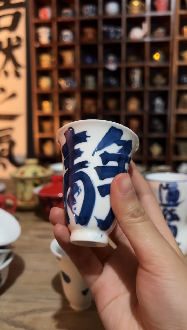 【闪购商品】观云听雨原创手绘茶具