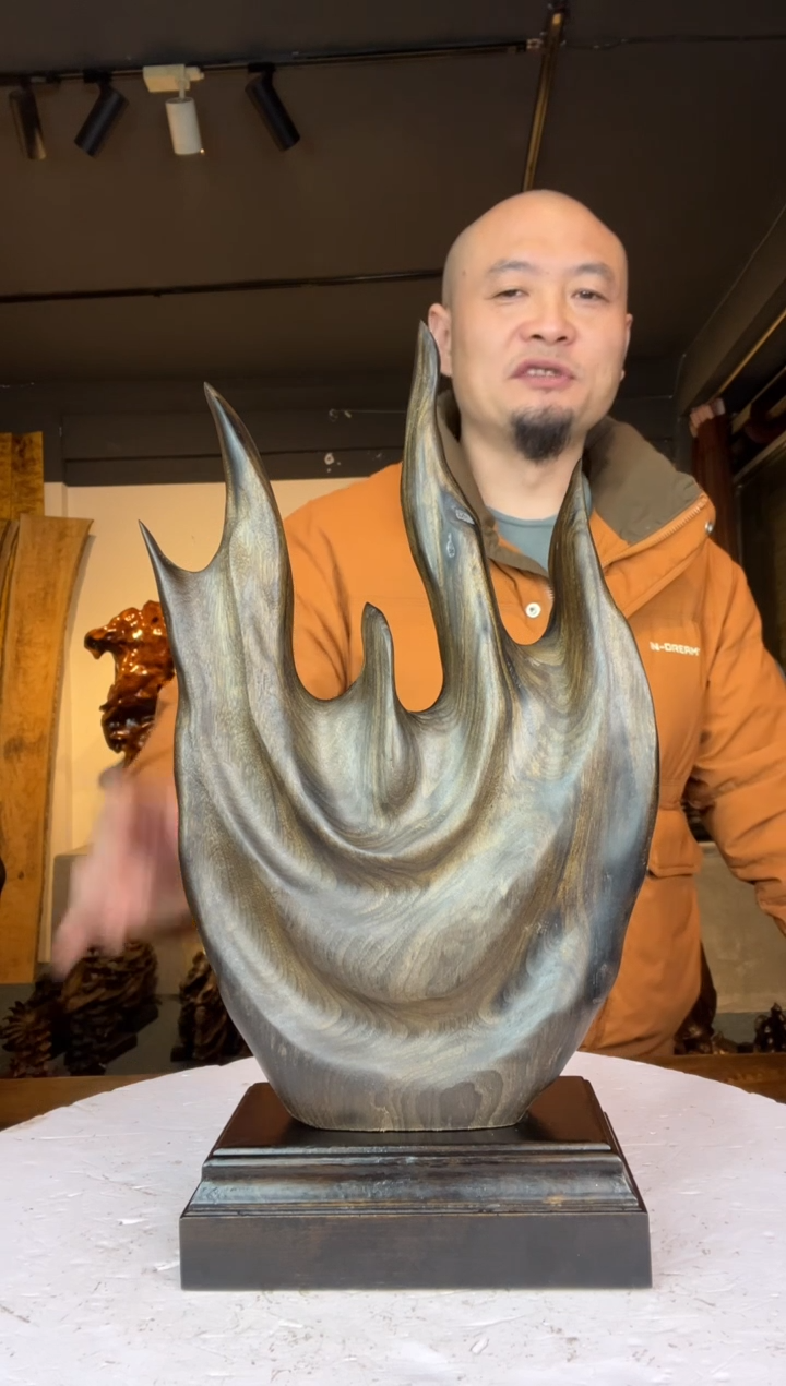 金丝楠沉*820金丝楠自然随型摆件