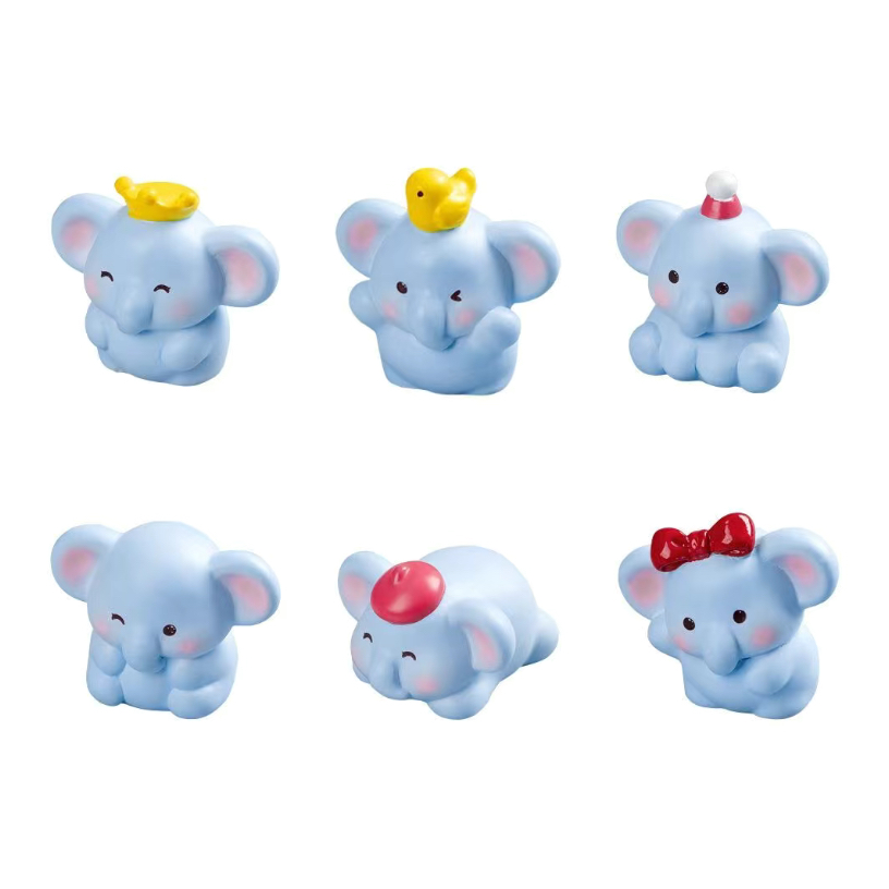 可爱墩墩象桌面小摆件【回家拆】