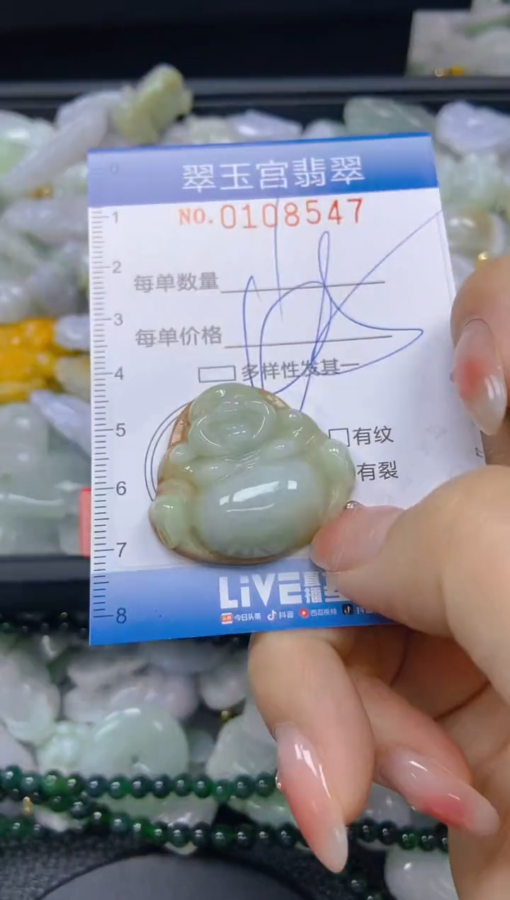 翡翠未镶嵌颈饰闪购0108547