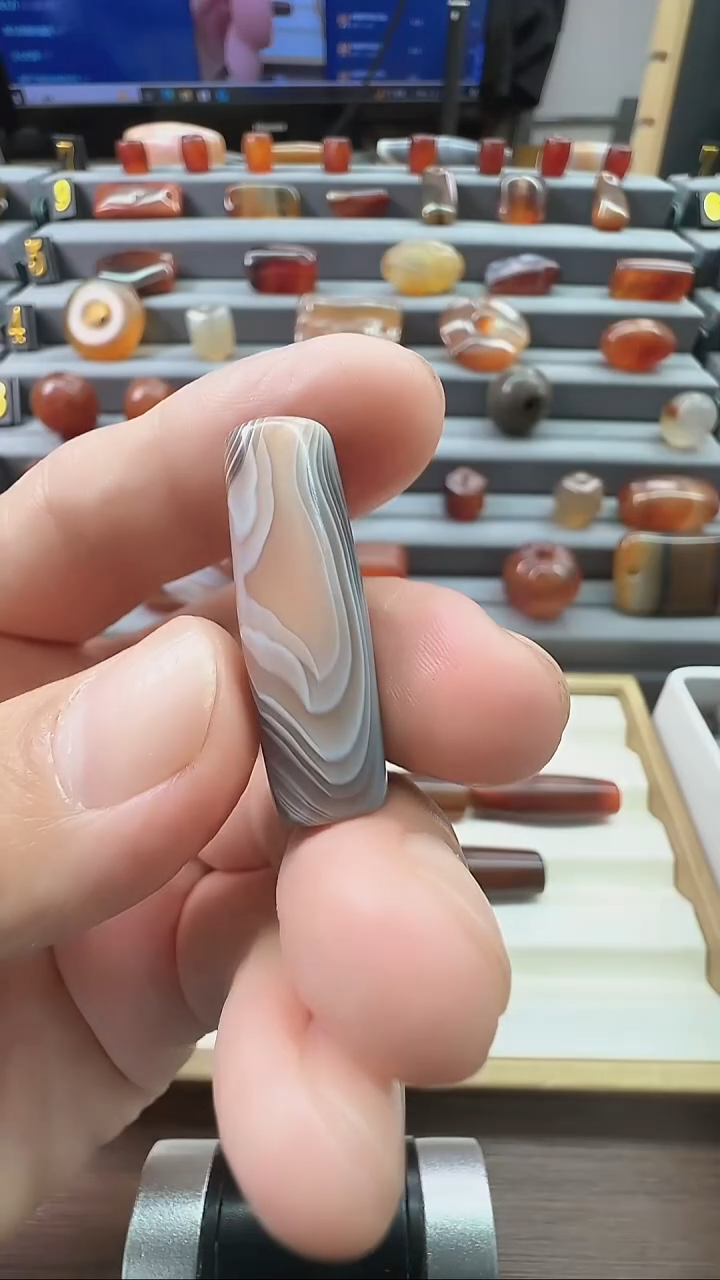 未镶嵌颈饰玛瑙/玉髓玛瑙34*11