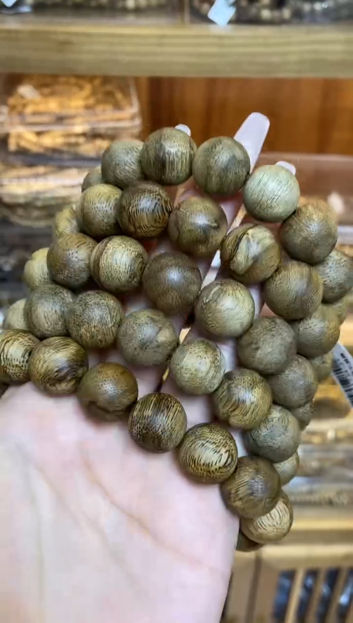 手串沉香文莱圆珠单圈1.5多样性发其一