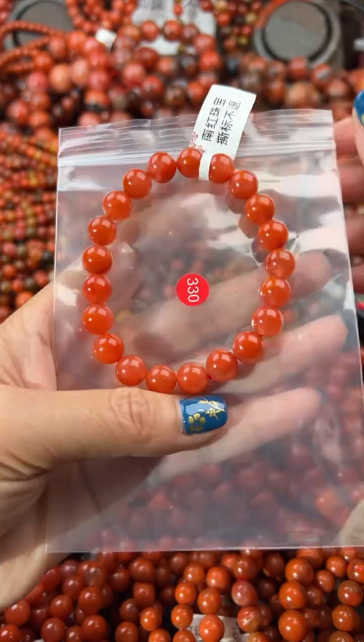 未镶嵌手串南红玛瑙9