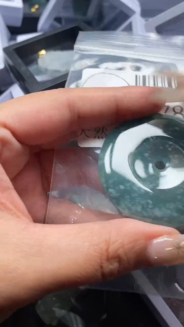 颈饰未镶嵌翡翠D*3780