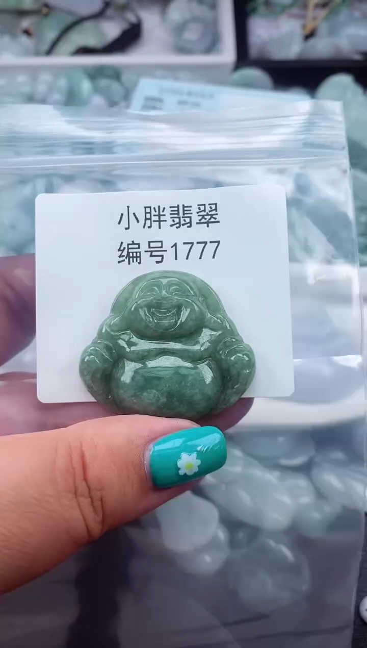 颈饰未镶嵌翡翠缅甸天然A货翡翠1777