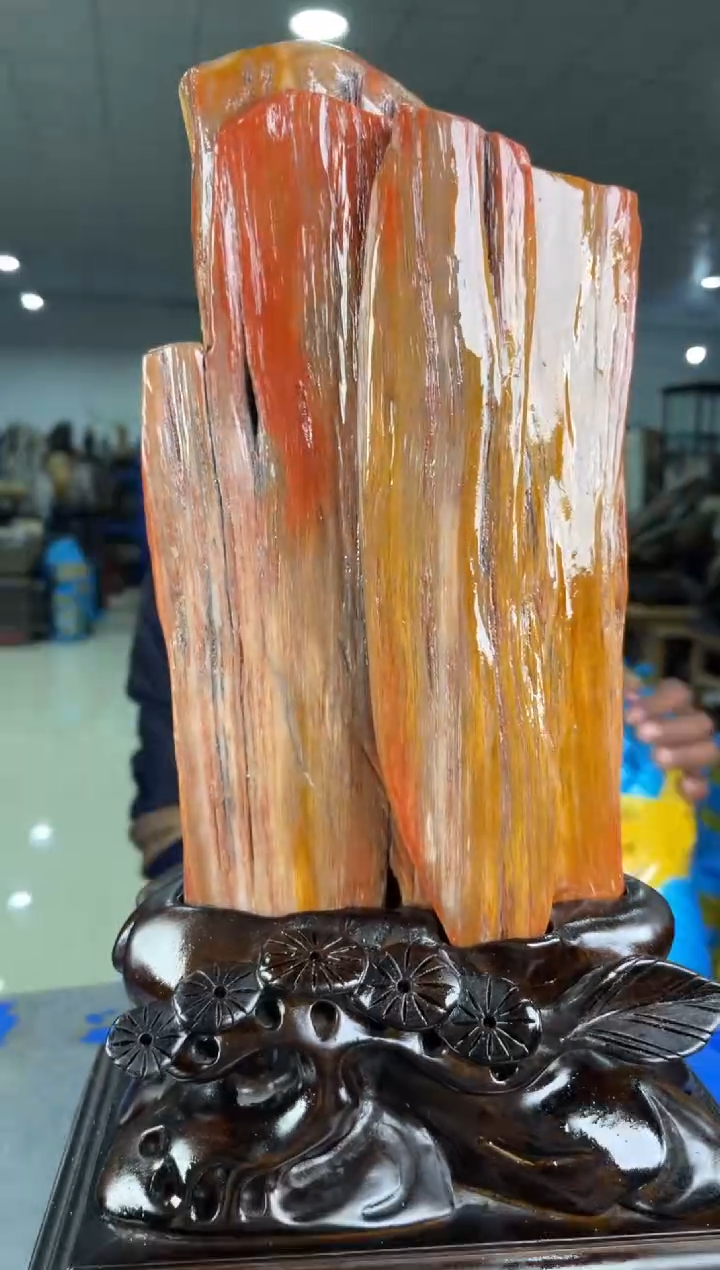 【闪购商品】硅化玉摆件未镶嵌21