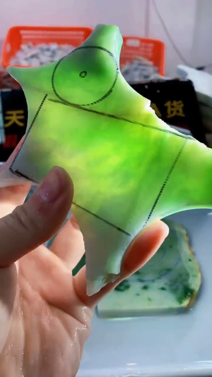 颈饰未镶嵌翡翠缅甸A货翡翠892