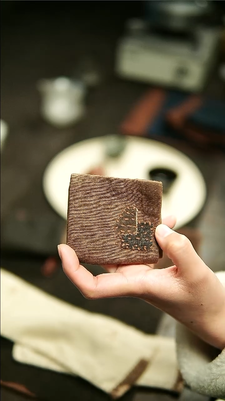 【闪购商品】柿子染茶巾小号一