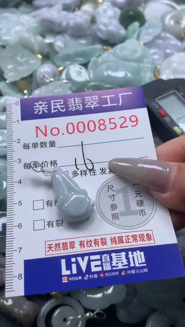 颈饰未镶嵌翡翠8529