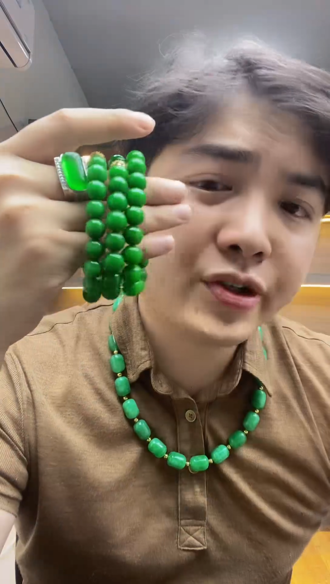 未镶嵌手链翡翠【浠家定制】缅料10mm手串