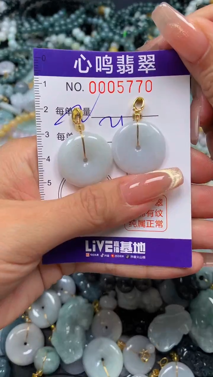 翡翠未镶嵌颈饰闪购005770