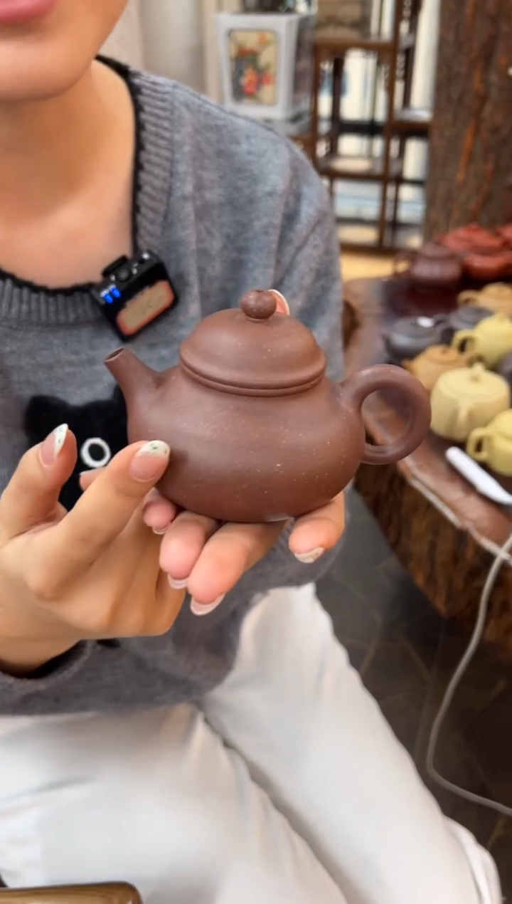 【闪购商品】紫砂茶壶头哥紫砂【福利专场】：千禧紫泥容天