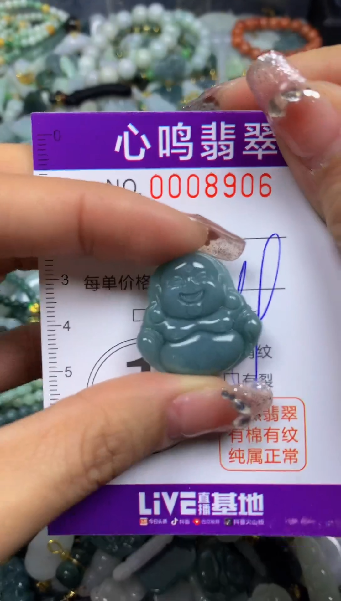 【闪购商品】翡翠颈饰未镶嵌闪购008906